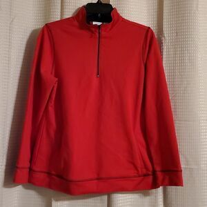 WEEKEND BY CHICO'S Pullover active shirt  1 red